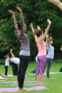 yoga in the park london