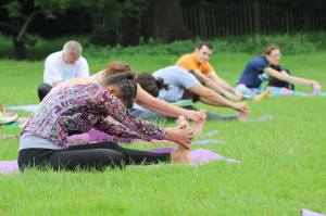 yoga in the park london