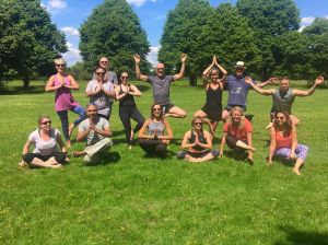 yoga in the park london