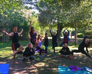 yoga in the park london