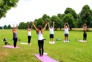 yoga in the park london